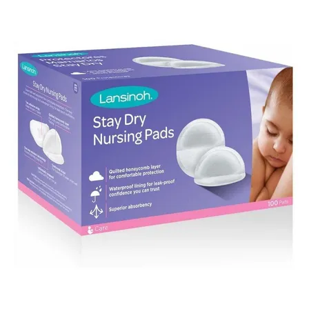 Absorbentes Protectores Lactancia Almohadillas Lansinoh X100