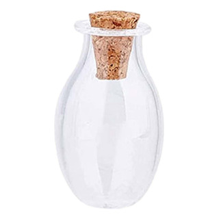 Pequeñas Botellas De Vidrio Con Tapones De Corcho, Frascos Pequeñas Botellas De Vidrio Con Tapones De Corcho, Frascos