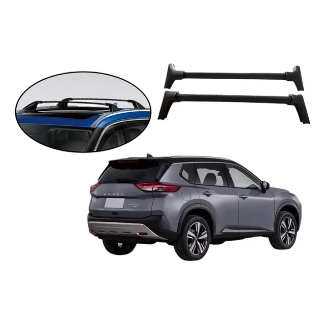 Barras Techo Cruzadas Nissan Xtrail 2021 2022 2023 2024 2025