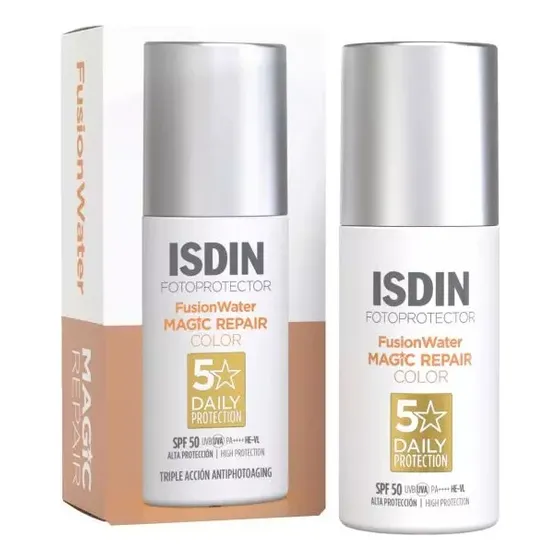Protector Fusion Water Magic Repair Color Spf50 | Isdin 50ml