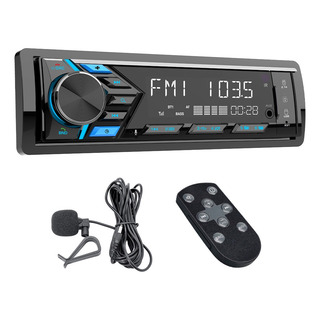 1 Din Auto Estéreo Radio Mp3 Receptor Aux Fm Bt Reproductor 1 Din Auto Estéreo Radio Mp3 Receptor Aux Fm Bt Reproductor