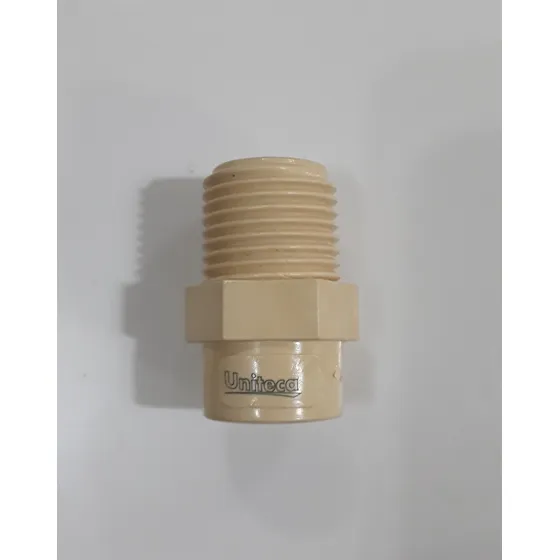 Adaptador Macho 1/2 PuLG. Agua Caliente X 10 Unidades