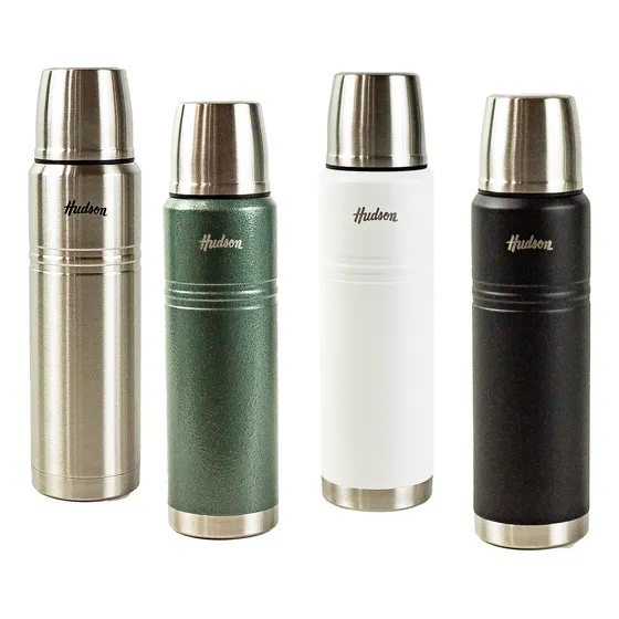 Termo Acero Inoxidable Con Pico De Acero 1lt Hudson