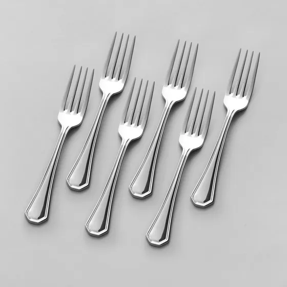Tenedor De Postre Carat - Set X6 Volf Mango Único