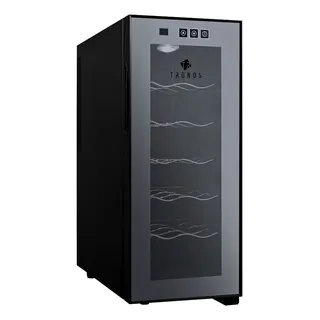 Adega Climatizadora Touch 12 Garrafas Preta 127v - Tronos Adega Climatizadora Touch 12 Garrafas Preta 127v - Tronos