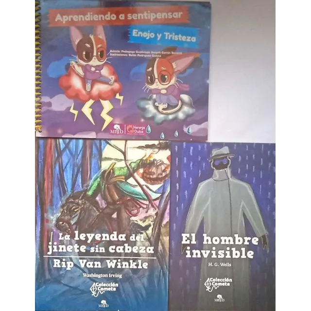 Pack:  2 Libros Infantiles Y  1 Libro De Formación Integral 