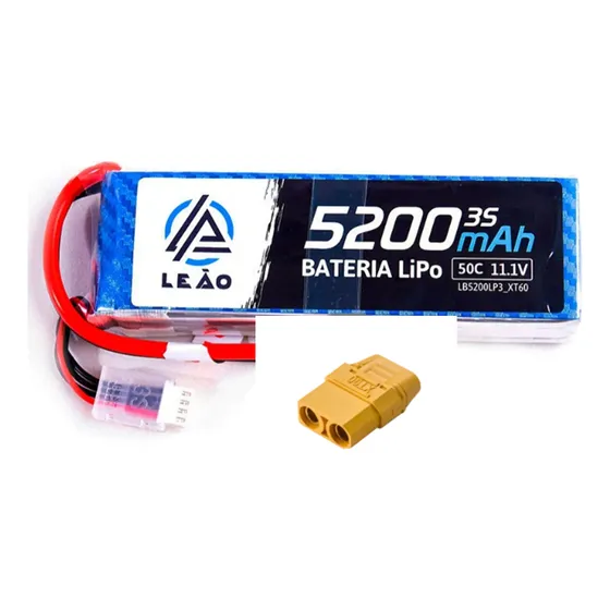 3s 11.1v 5200mah 50c Xt90 - Automodelo Traxxas Kyosho Arrma