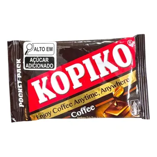 Bala Importada Café Cartela 8 Und Kopiko - 32g Bala Importada Café Cartela 8 Und Kopiko - 32g