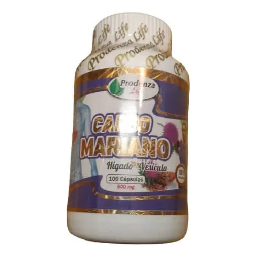 Cardo Mariano X 100 Cáp Hepatoprotector Rinde 3 Meses 90dias