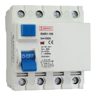 Dr Interruptor Diferencial Residual Tetrapolar 100a Idr Dr Interruptor Diferencial Residual Tetrapolar 100a Idr