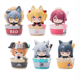 Arknights Ice Cream Cone Set De Figuras Arknights Ice Cream Cone Set De Figuras