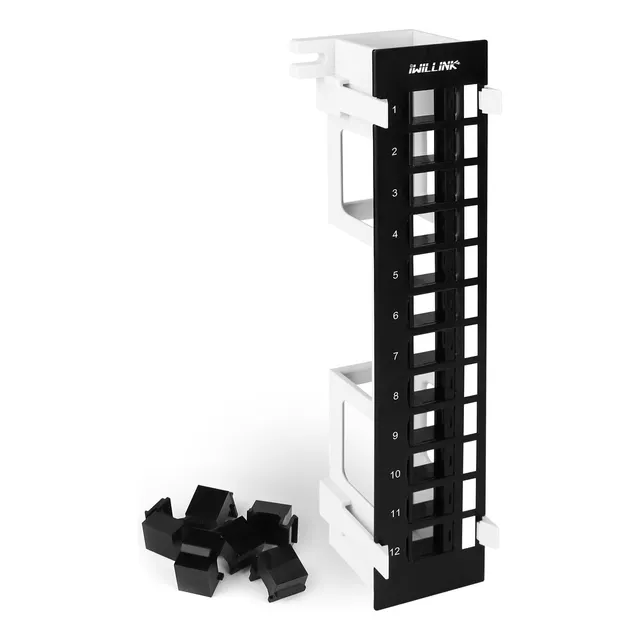 Iwillink Pack: Panel De Parche Keystone 12 Puertos