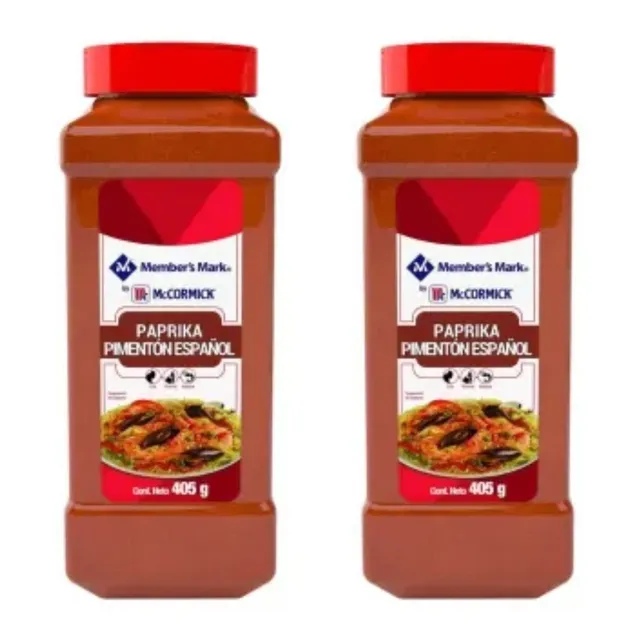 Paprika Pimentón Español Member's Mark 405 G - 2 Frascos