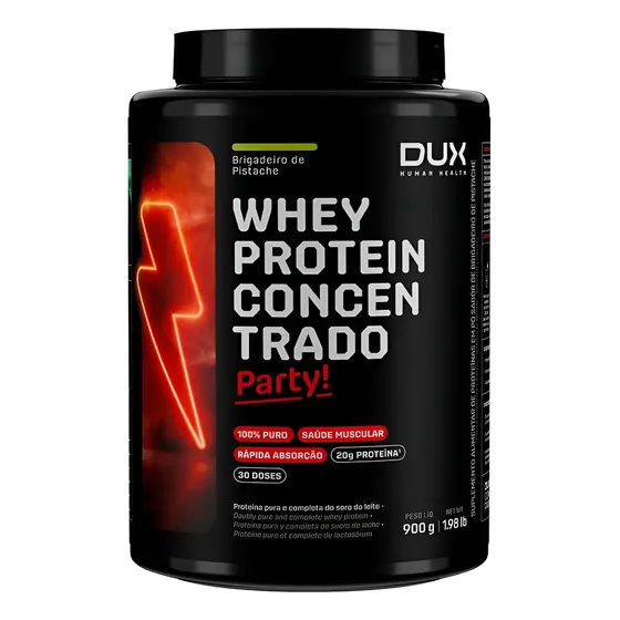 Whey protein Dux Em Pó Sabor Brigadeiro De Pistache X 900g
