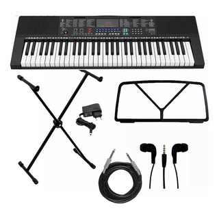 Teclado Estudante Spring New Tc-161 Tipo Yamaha + Suporte Teclado Estudante Spring New Tc-161 Tipo Yamaha + Suporte