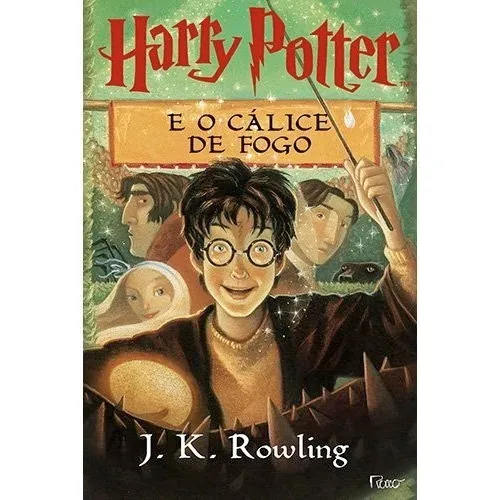 Harry potter e o cálice de fogo, de Rowling, J. K.. Harry Potter, vol. 4. Editorial Editora Rocco Ltda, capa mole em português, 2001