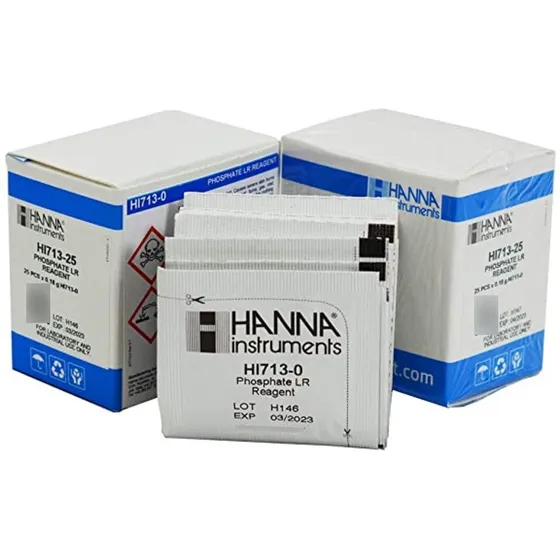 Hanna Hi713-25 Reagente Fosfato Po4 25 Testes Para Aquario