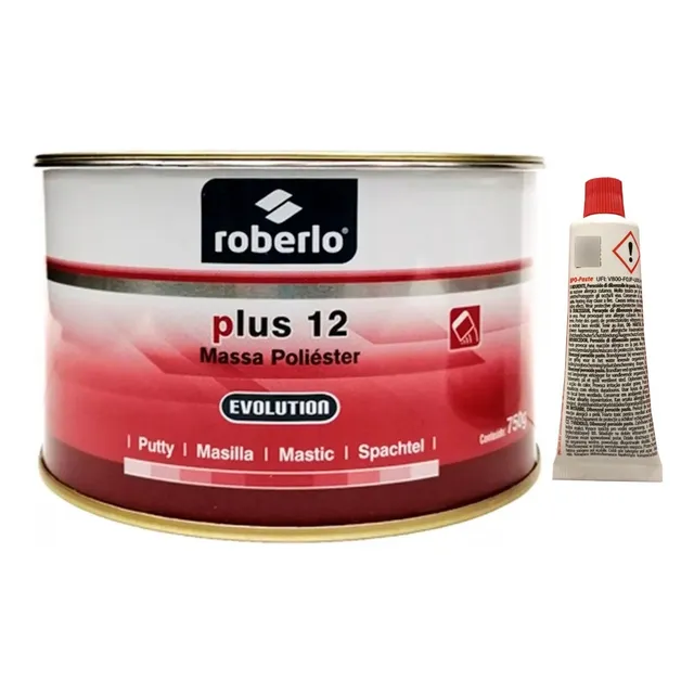 Roberlo Pintura Autos Masilla Plástica Plus 12 750gr