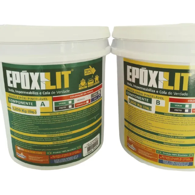 Tinta Para Laje Massa Epóxi Impermeabilizante Nauticola 6kg
