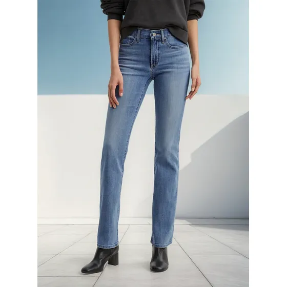 Calça Jeans Levis 315 Shaping Boot 196320076