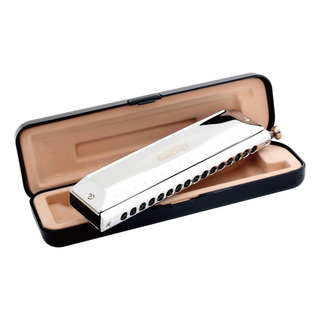 Armónica C/funda East Top 16a Profesional Plata Armónica C/funda East Top 16a Profesional Plata