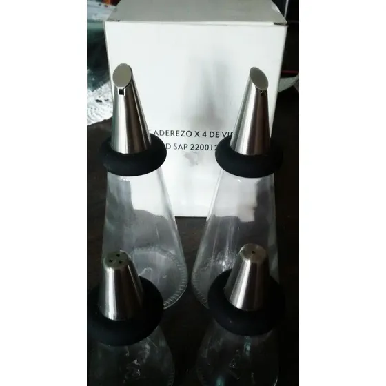 Set De 4 Envases Para Adherezo