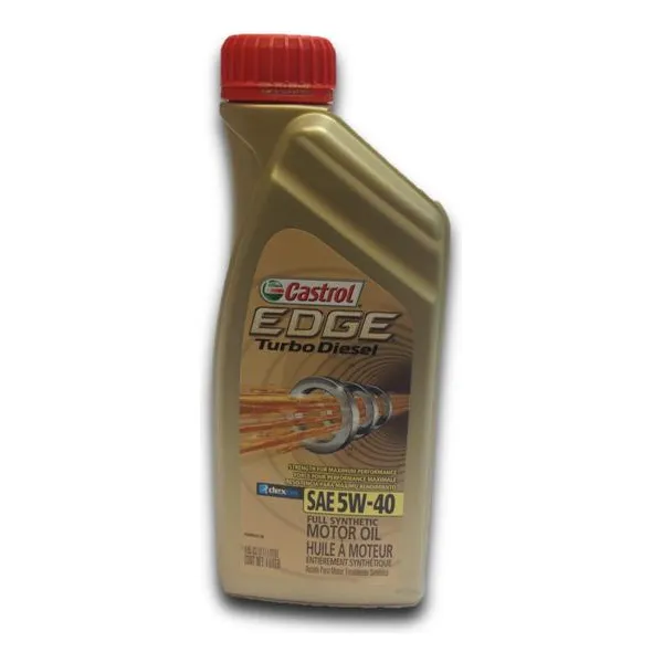 Aceite Castrol Sintetico Edge Turbo Diesel  5w40 Volkswagen