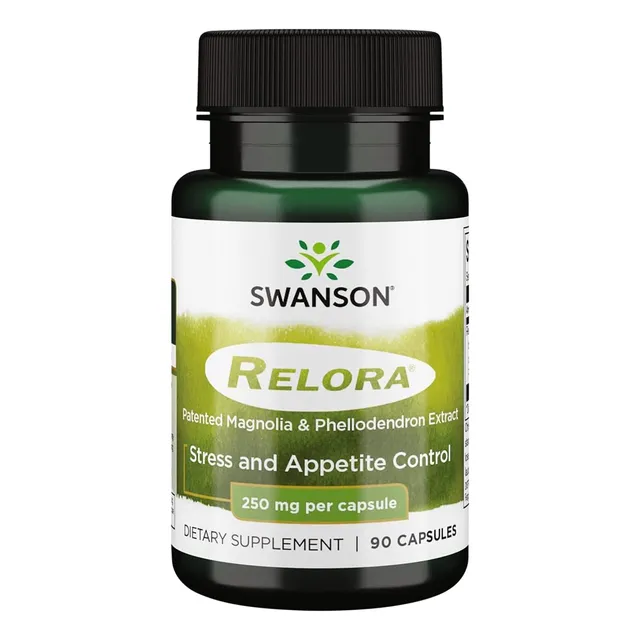 Relora Suplemento Stress Capsulas Usa Swanson