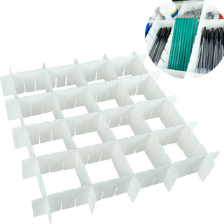 Kit 18 Tiras Organizadoras De Gaveta Versátil Modular Kit 18 Tiras Organizadoras De Gaveta Versátil Modular