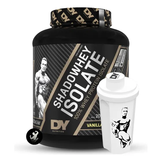 Shadowhey Isolate 2 Kg Dorian Yates, Proteína 1005 Aislada Sabor Vanilla