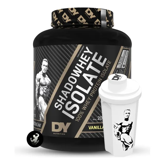 Shadowhey Isolate 2 Kg Dorian Yates, Proteína 1005 Aislada Sabor Vanilla
