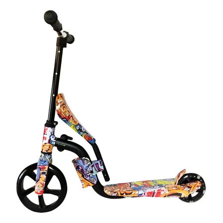Scooter Aluminio Diseño Con Asiento 2 Ruedas Led - Ps