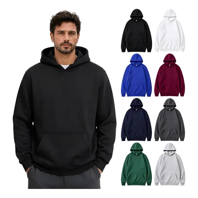 Blusa Canguru Liso Fleece