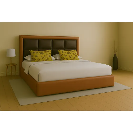Selecta Cama Matrim. Chocolate. Hi Quality. Prec. Fábrica