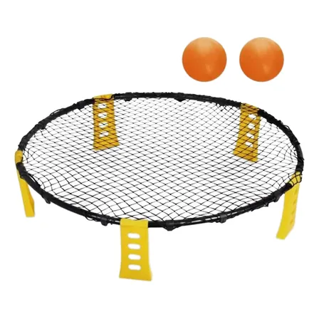 Juego De Cuadrícula De Netball Con Bounce Spikeball