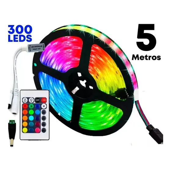 Cintas De Luces Led Rgb 5mts