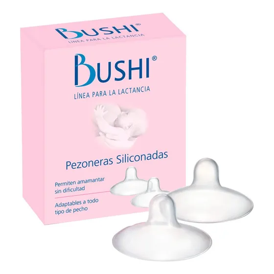 Protectores Mamarios Bushi Pezonera Siliconada X2un