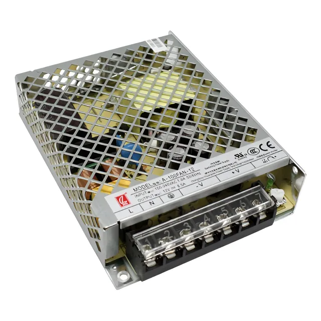 Fuente Conmutada 100w 12v/8.5a Certificacion Ul A-100fan-12 