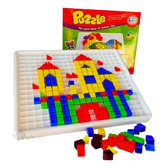 Juguete Mosaico Puzzle 420 Piezas Juegos Didacticos