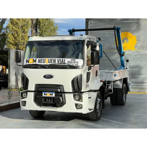 Ford Cargo 1722 2014 Con Porta Volquetes Camion Nqnmaq