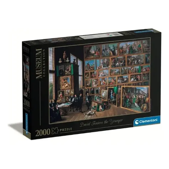 Puzzle Clementoni 2000 Piezas Teniers El Archiduque Leopoldo