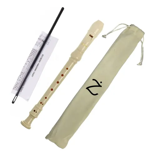 Vertical Flute Bamboo Flute Vintage Portable 9 Holes For