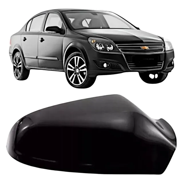 Capa Preta Retrovisor Com Pisca Vectra Metagal Lado Direito