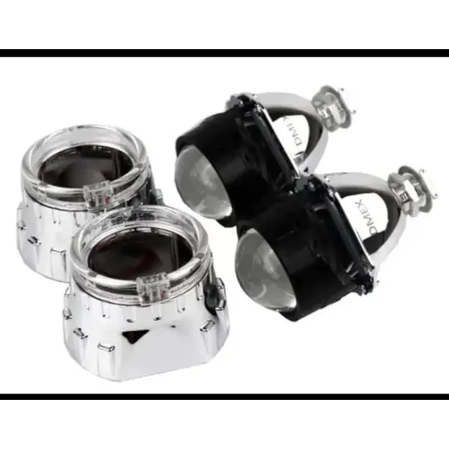 Proyectores Led Con Ojo De Angel / Lupas De 2,5  Carros Moto