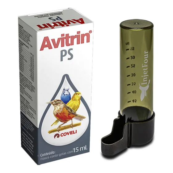 Avitrin Ps (15ml) Com Bebebdouro Graduado 50ml