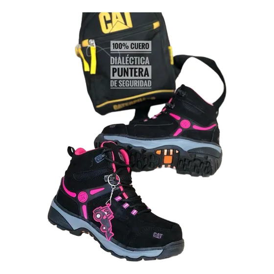 Bota Caterpillar Punta De Seguridad De Dama 