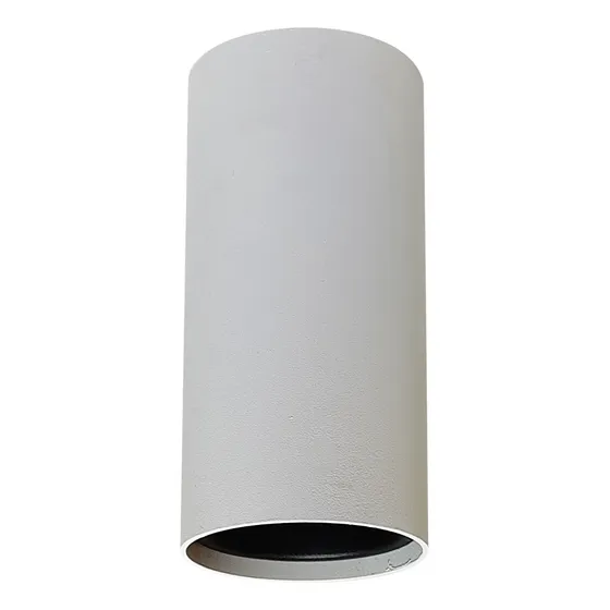 Plafon Cilindro Alargado Minimalista Para Dicroica Led Gu10