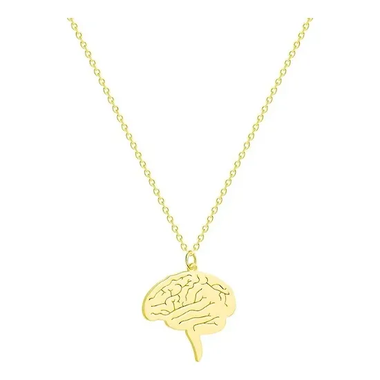 Collar Con Dije De Cerebro 
