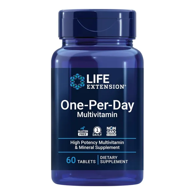 Multivitamínico Diario Life Extension 60 Tabletas