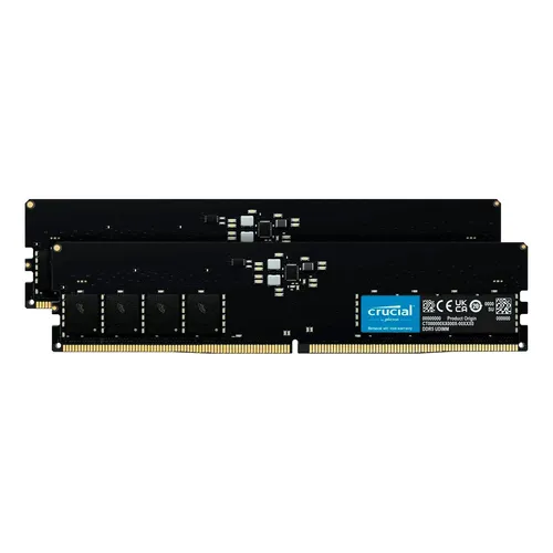 Memoria Ram Notebook 32gb 2x16gb Crucial Ddr5 5600mhz Sodimm